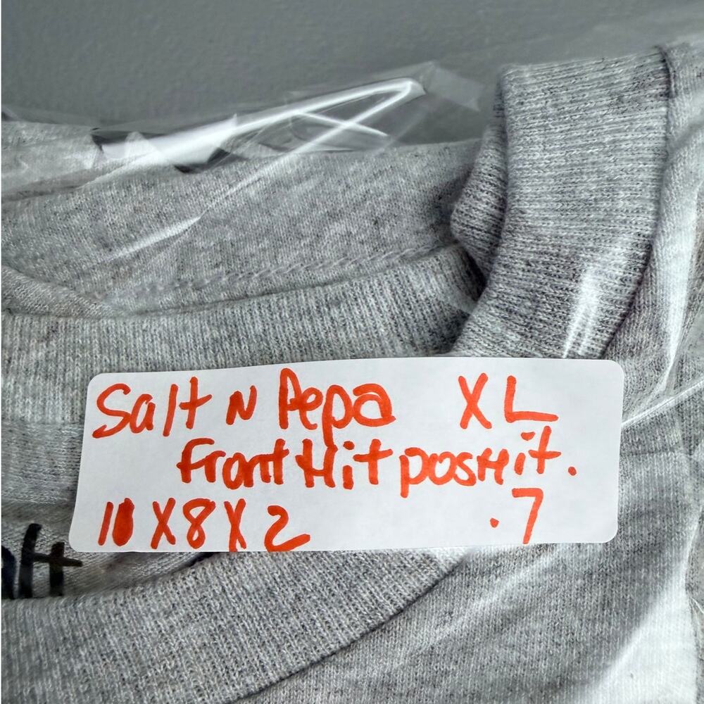 Salt N Pepa Graphic Tee XL Push It Real Good Retro Hip Hop Shirt NWOT - Picture 6 of 6